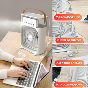 Ventilador Humidificador Led