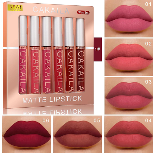 LIPSTICK BELLEZA MATTE💋LABIOS PERFECTOS TODO EL DIA💄