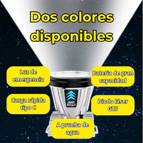 Linterna LED Frontal Super Brillante + REGALO