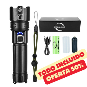 Linterna Táctica Laser - Titanium™ | SOLO HOY COMPRA 1 Y RECIBA 2!